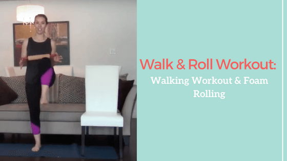 Walk and Roll Workout: Walking Workout and Foam Rolling
