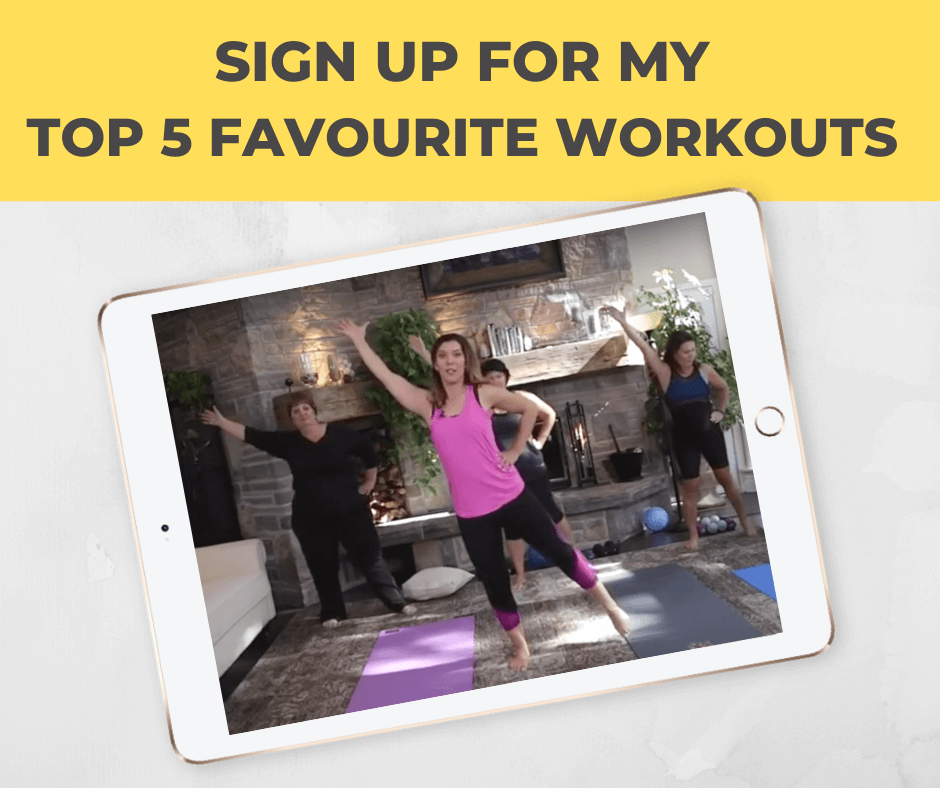 Sign up for my top 5 favourite workouts