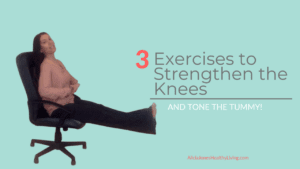 Click here to do my quick 6 minute toned abs and knee strengthening workout: Fitness Over 40 rehab exercises.